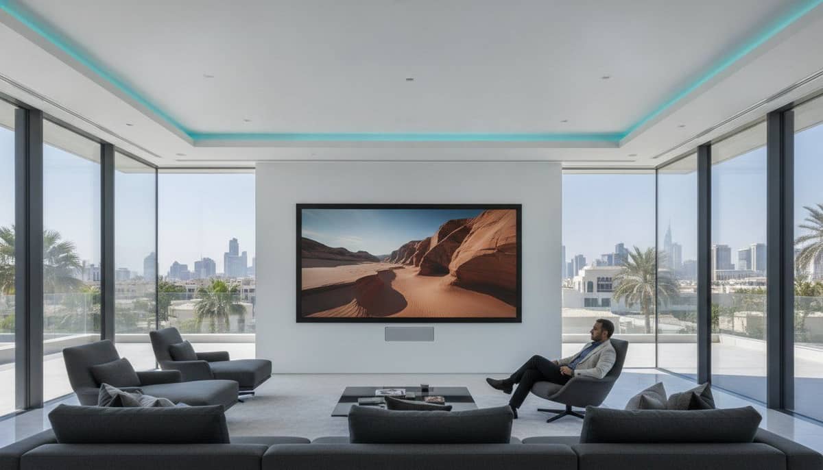 Choosing Projector Screens for Bright UAE Rooms: 2026