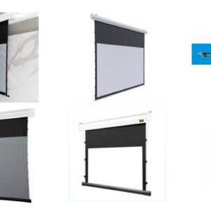 QMJM PROJECTOR SCREEN 200 INCHES 16:09 TAB TENSION